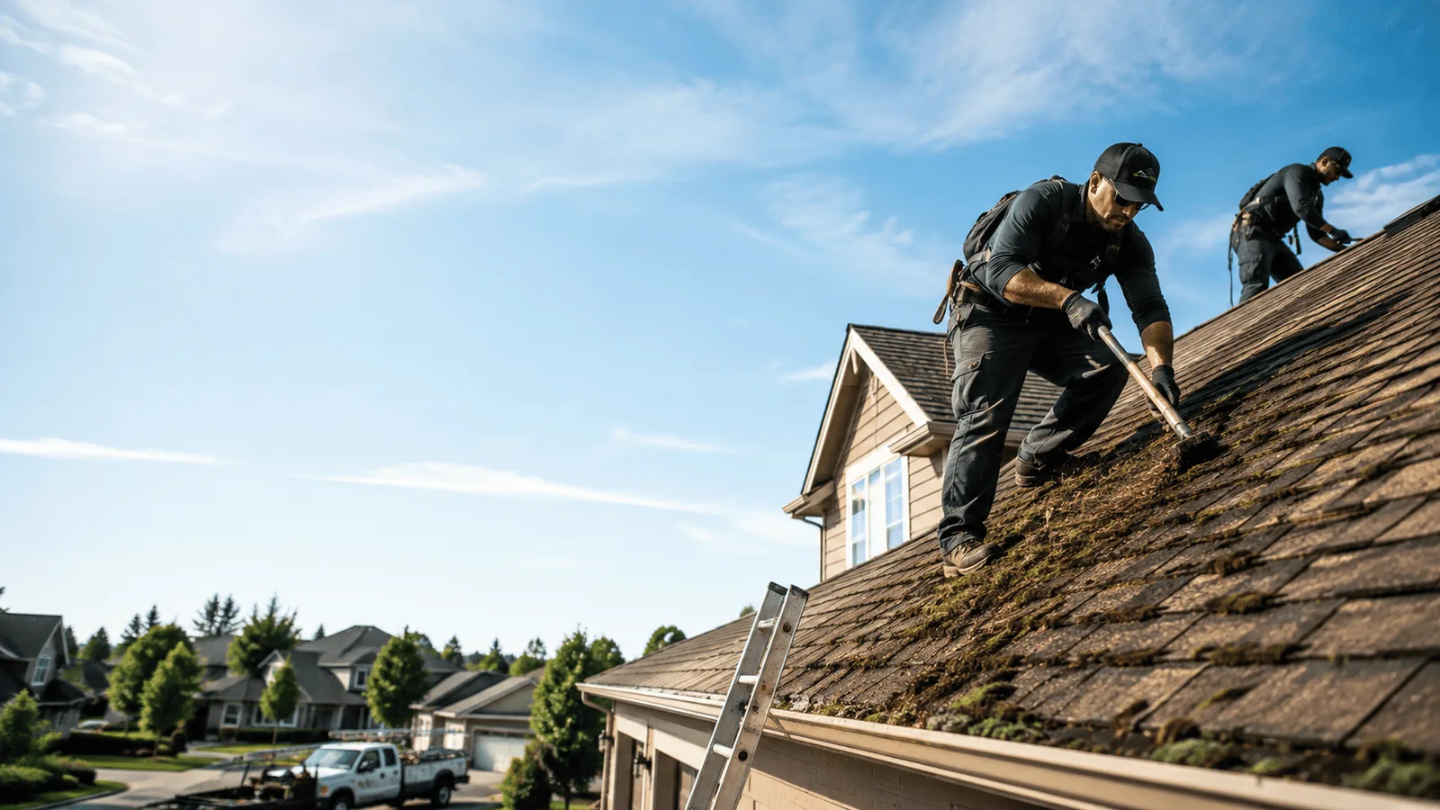 Roof Moss Removal in Zeigler, IL near me